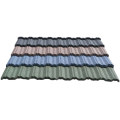 Building Roofing Materials Stone Coated Steel Shingle Roof Tiles